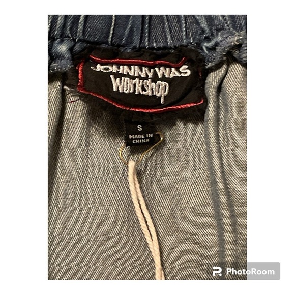 JOHNNY WAS embroidered tiered maxi skirt size small - Picture 7 of 9